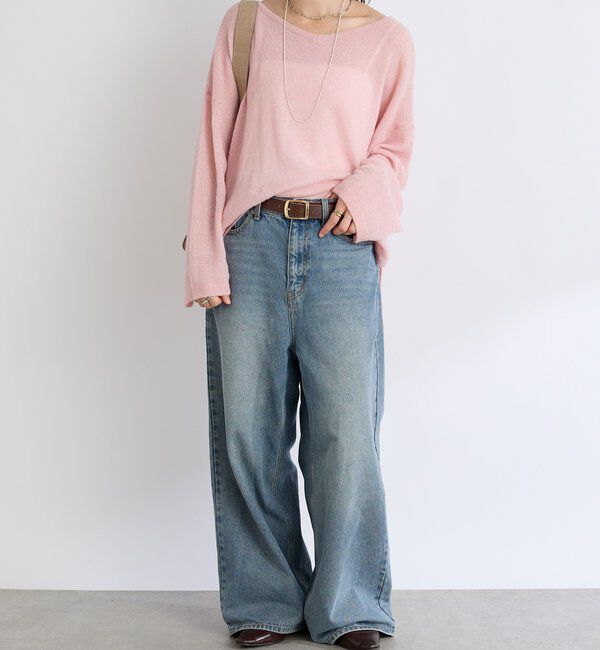  「【コーデが華やぐ】ヘマタイトロングネックレス」|リング|