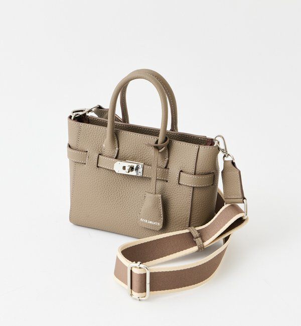  「予約【実用性抜群】ひねり金具ミニトートバッグ」|クラッチバッグ|