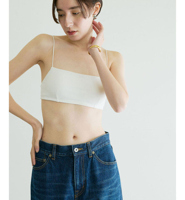 La nature linge「【La nature linge】ベア天竺キャミソールブラ」|インナー|