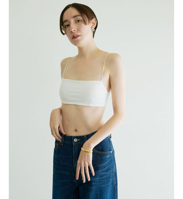 La nature linge「【La nature linge】ベア天竺キャミソールブラ」|インナー|