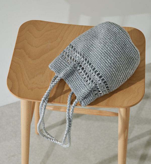  「【2.718】コードメッシュバッグ」|トートバッグ|