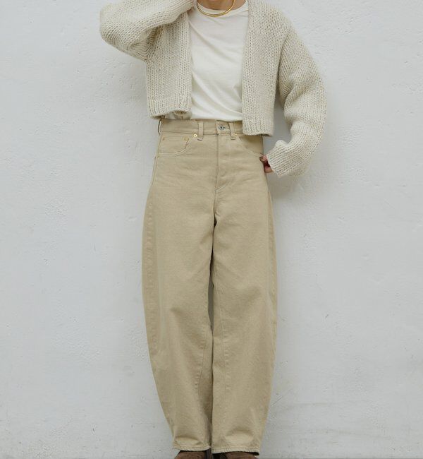  「【HERITANOVUM】ハンドニットジャケット」|ニット・セーター|