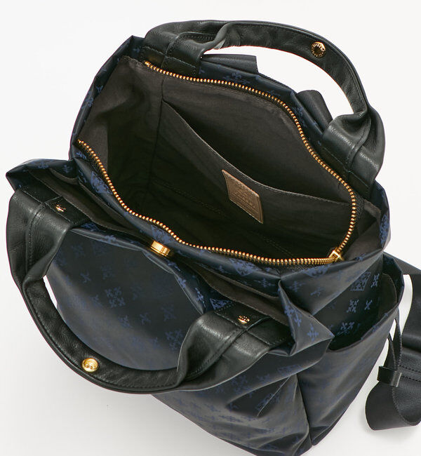  「ナイロンジャガード2ハンドルリュックサック」|リュック|