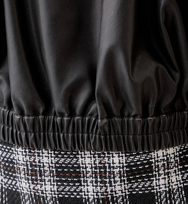  「【SNS総再生回数300万回突破！】フェイクレザーミドルルーズジャケット」|その他|