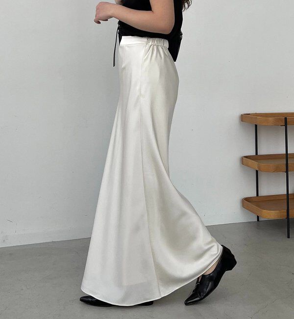  「【新色/ブラウン】バイアススカート」|スカート|