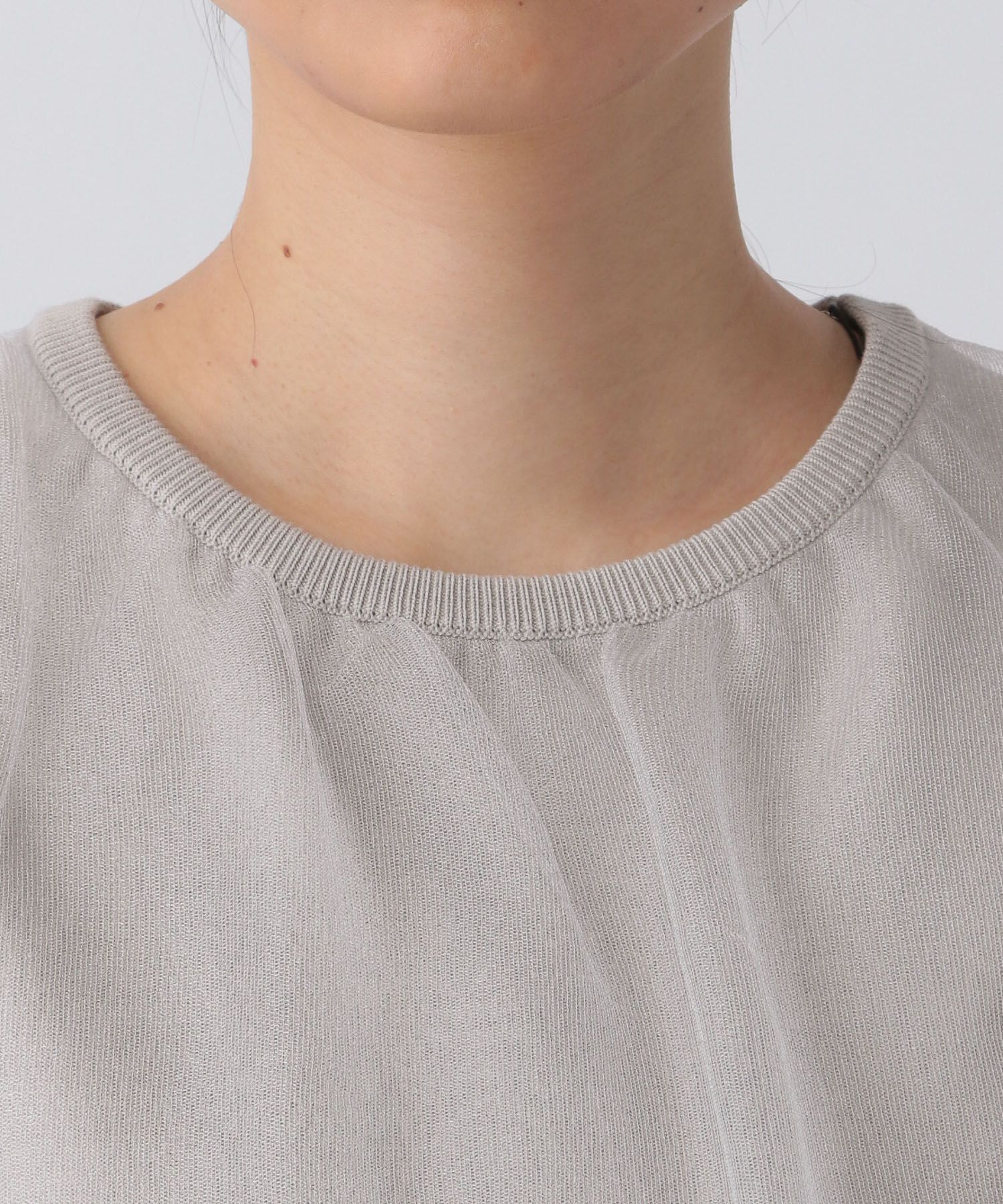 A part by 「ニットチュールレイヤー_ノースリーブ」|ニット・セーター|