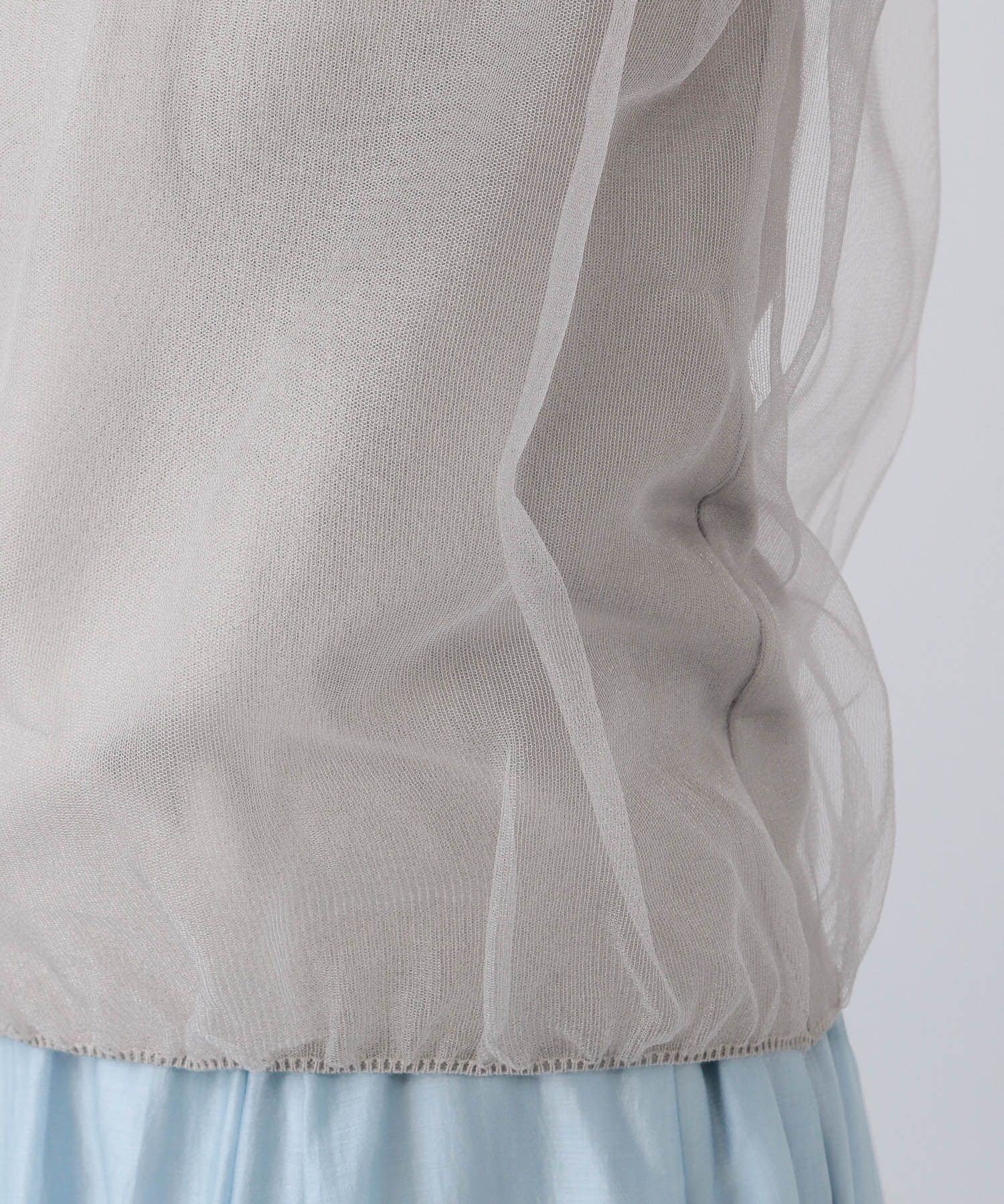 A part by 「ニットチュールレイヤー_ノースリーブ」|ニット・セーター|