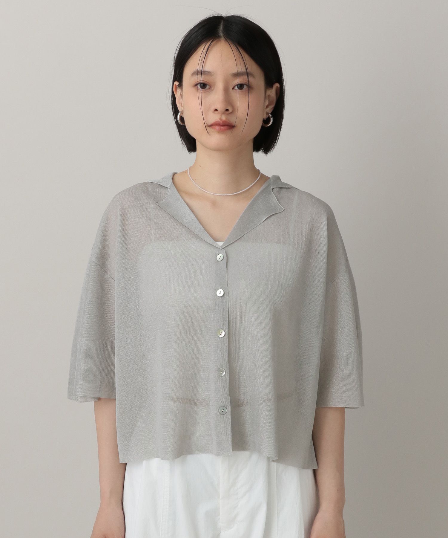 A part by 「シアーカイキンニットカーディガン」|ニット・セーター|