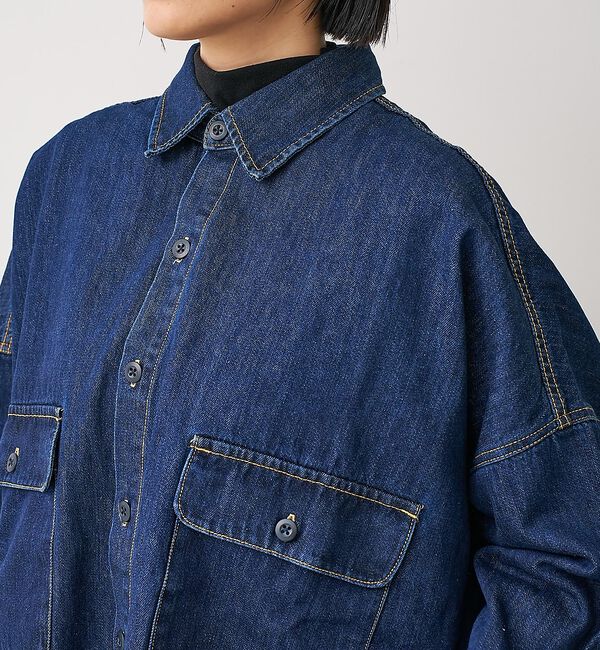 collex「【LANCER/ランサー】デニムシャツ」|シャツ・ブラウス|