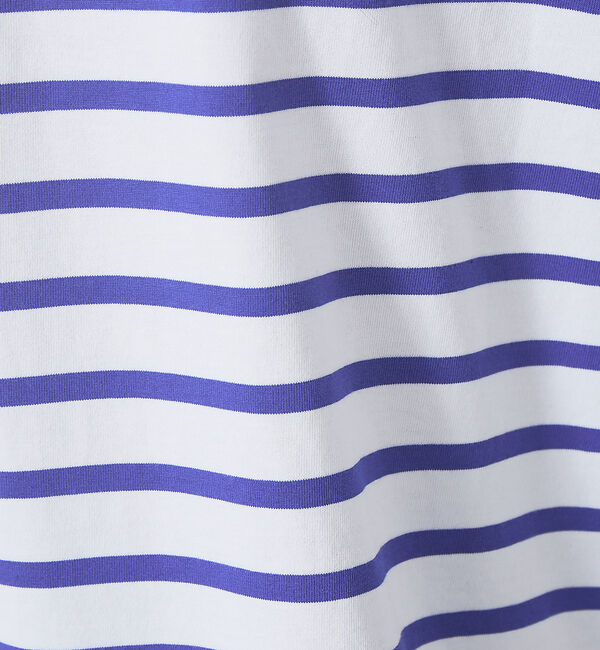 ABAHOUSE「【MONTKEMMEL / モンケメル】別注 ボーダー オーバーサイズ クルーネ」|Tシャツ・カットソー|