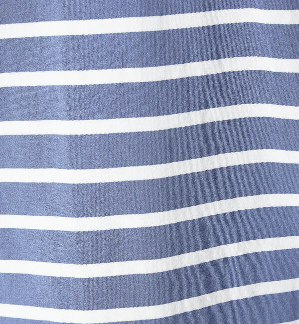 ABAHOUSE「【MONTKEMMEL / モンケメル】別注 ボーダー オーバーサイズ クルーネ」|Tシャツ・カットソー|