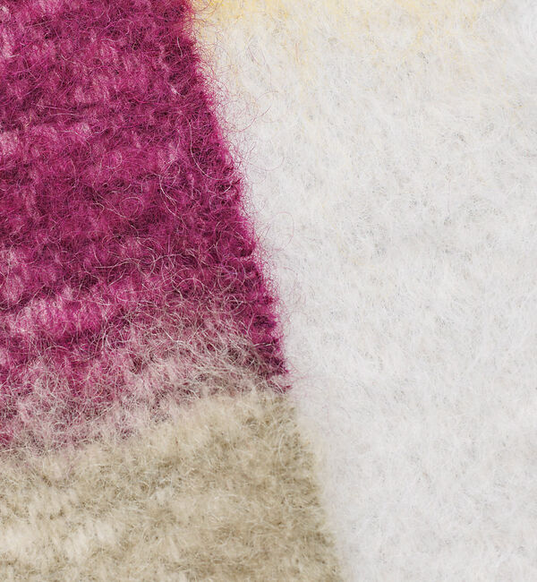 ABAHOUSE「【MANTAS EZCARAY】モヘアマフラー / FOULAND」|マフラー|