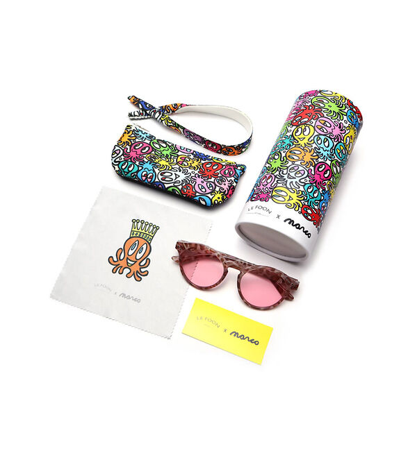 ABAHOUSE「【LE FOON / ルフォーン】サングラスギフトBOXSET/レンズ拭き/メガ」|メガネ|