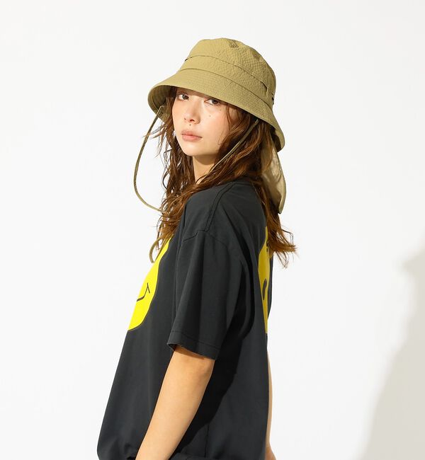 ABAHOUSE「【RUBEN/ルーベン】SHADE SAFARI HAT/シェードサファリハット」|その他|カーキ