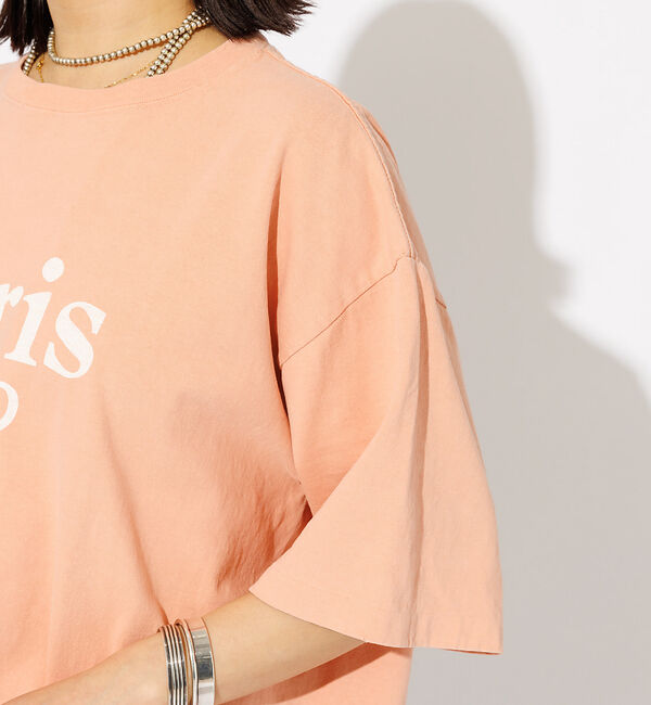 Rouge vif「【REMI RELIEF / レミレリーフ】ロゴTシャツ / SP加工14/天竺」|Tシャツ・カットソー|