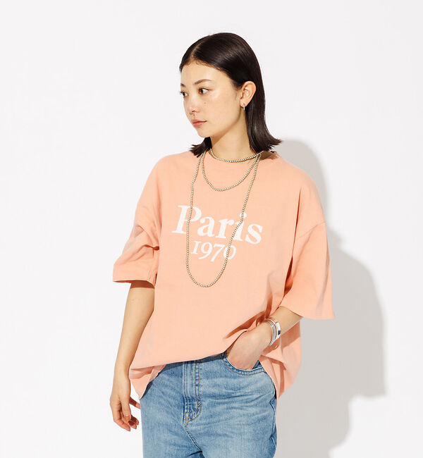 Rouge vif「【REMI RELIEF / レミレリーフ】ロゴTシャツ / SP加工14/天竺」|Tシャツ・カットソー|