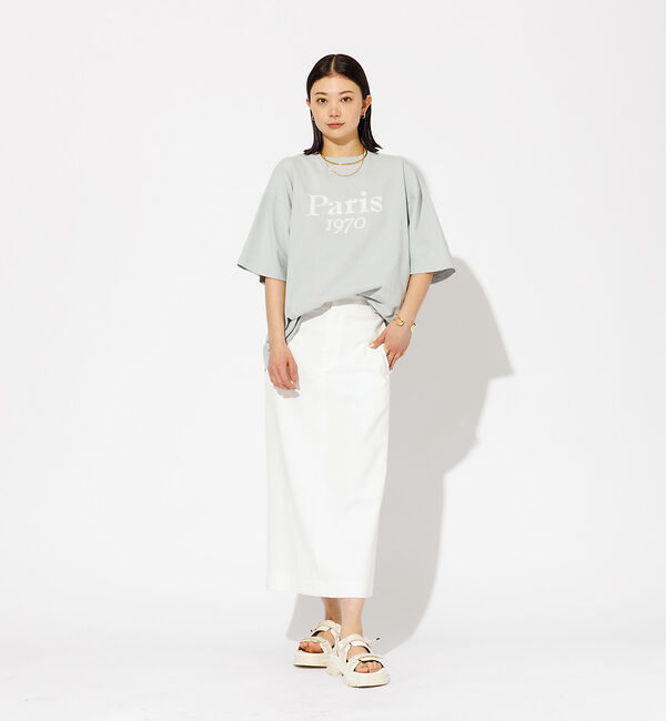 Rouge vif「【REMI RELIEF / レミレリーフ】ロゴTシャツ / SP加工14/天竺」|Tシャツ・カットソー|