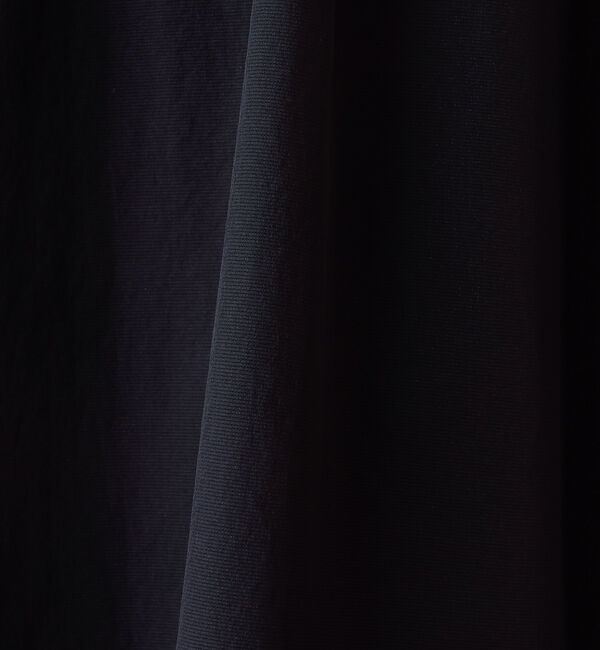 Rouge vif「【Le Melange/ル・メランジュ】ギャザーノースリブワンピース/多機能素材」|ワンピース|