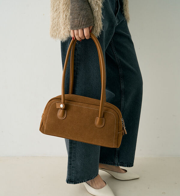 Rouge vif「【一部店舗限定】コンパクトボストンロングハンドルバッグ」|ボストンバッグ|