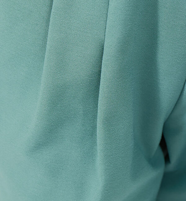 qualite「コットンリネン2WAYストレッチタックパンツ」|その他|