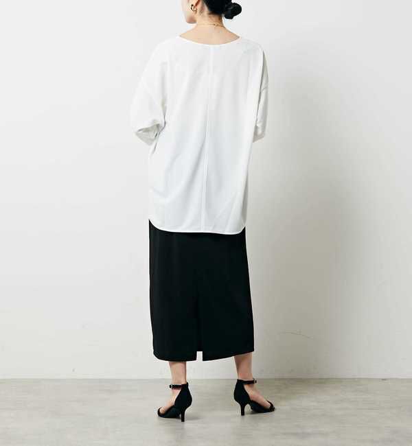 Liesse「ジョーゼットTブラウス」|Tシャツ・カットソー|