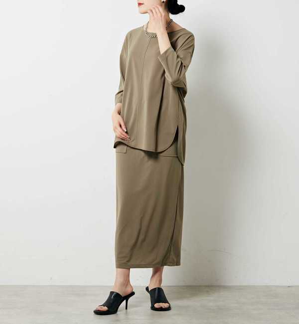 Liesse「ジョーゼットTブラウス」|Tシャツ・カットソー|