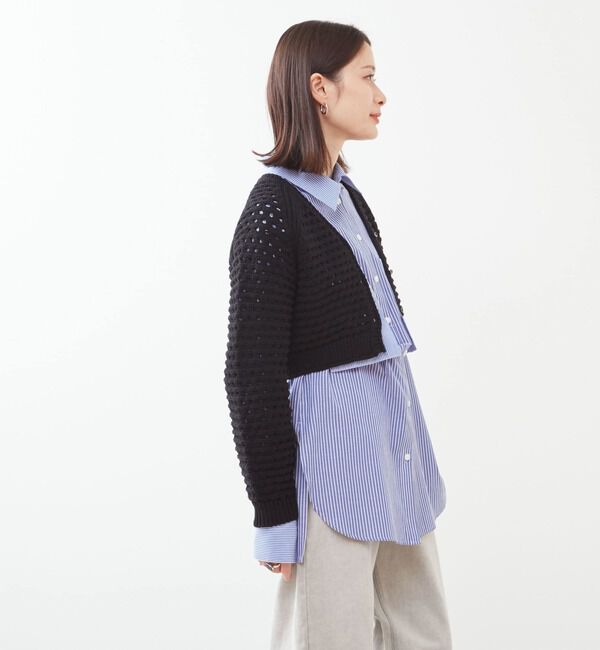 Soffitto「2WAYニットカーディガン」|カーディガン|