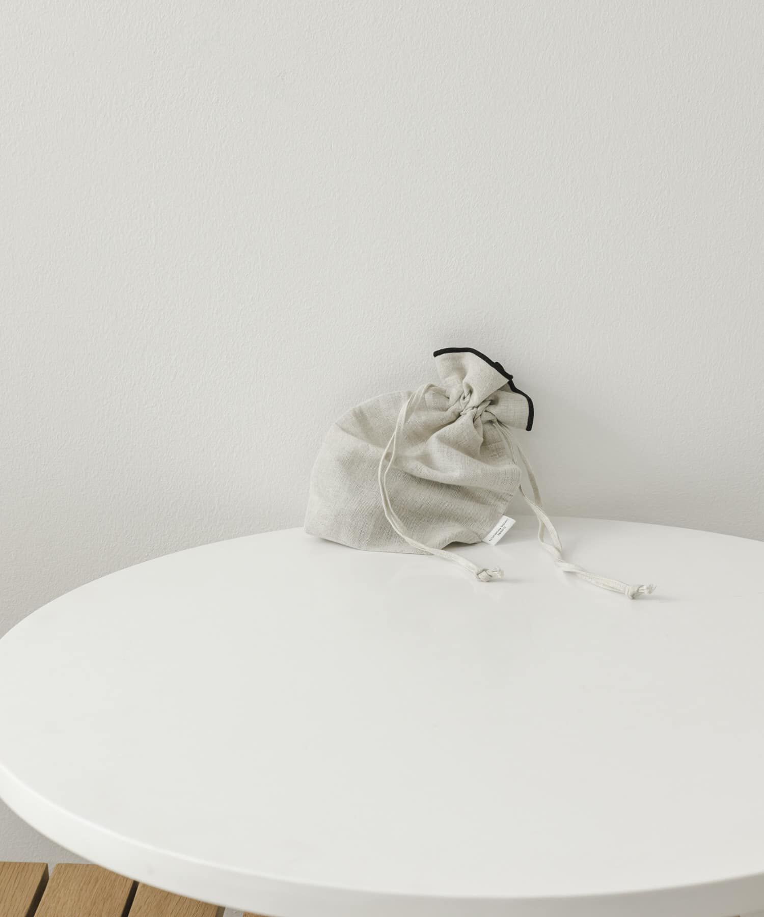 URBAN RESEARCH DOORS「DOORS LIVING PRODUCTS　コットンリネンライン巾着S」|その他|