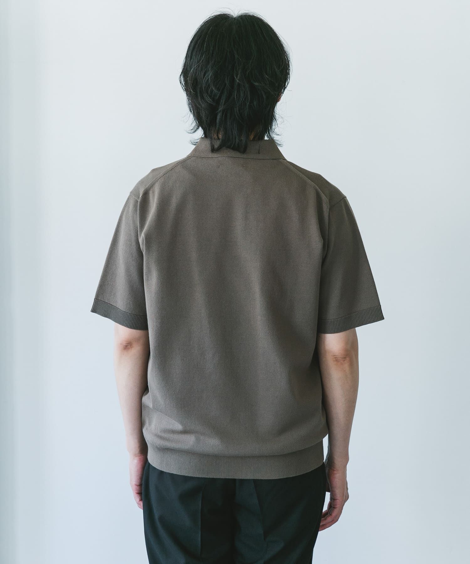 URBAN RESEARCH DOORS「『XLサイズ/WEB限定』『別注』PENNEYS&times;DOORS　THE FOX ハイゲージ ニットポロ」|ポロシャツ|