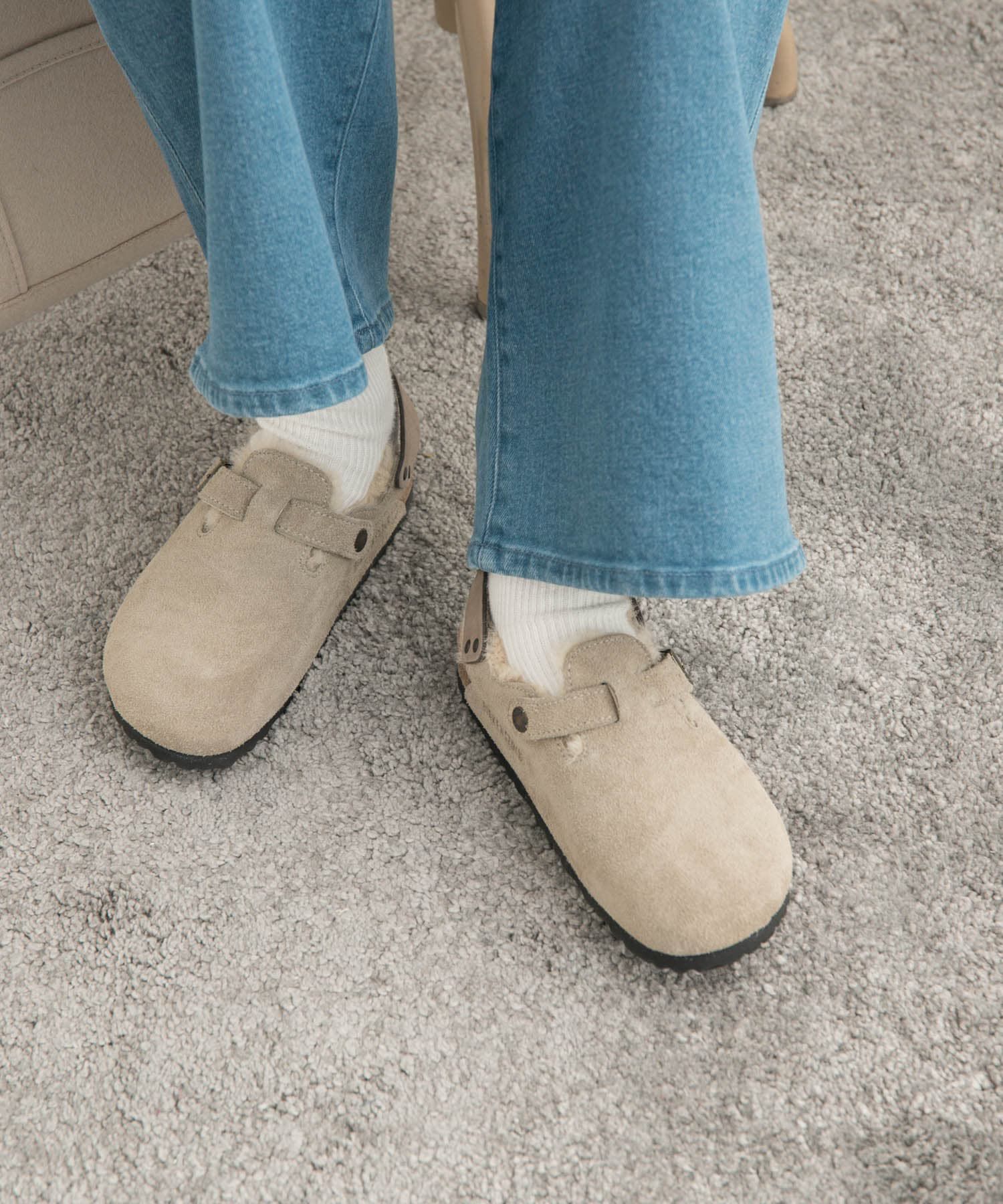 URBAN RESEARCH DOORS「BIRKENSTOCK　Tokio Shearling LEVE」|サンダル|