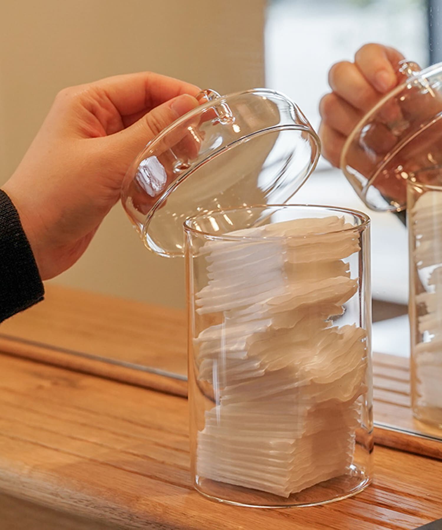 URBAN RESEARCH DOORS「AXCIS　ガラスキャニスターM」|その他|クリア