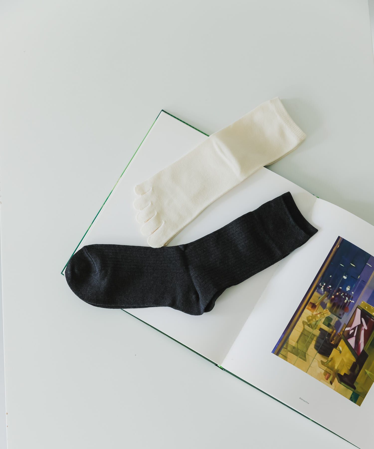 URBAN RESEARCH DOORS「meri ja kuu　2足セット シルクコットン」|その他|チャコールグレー