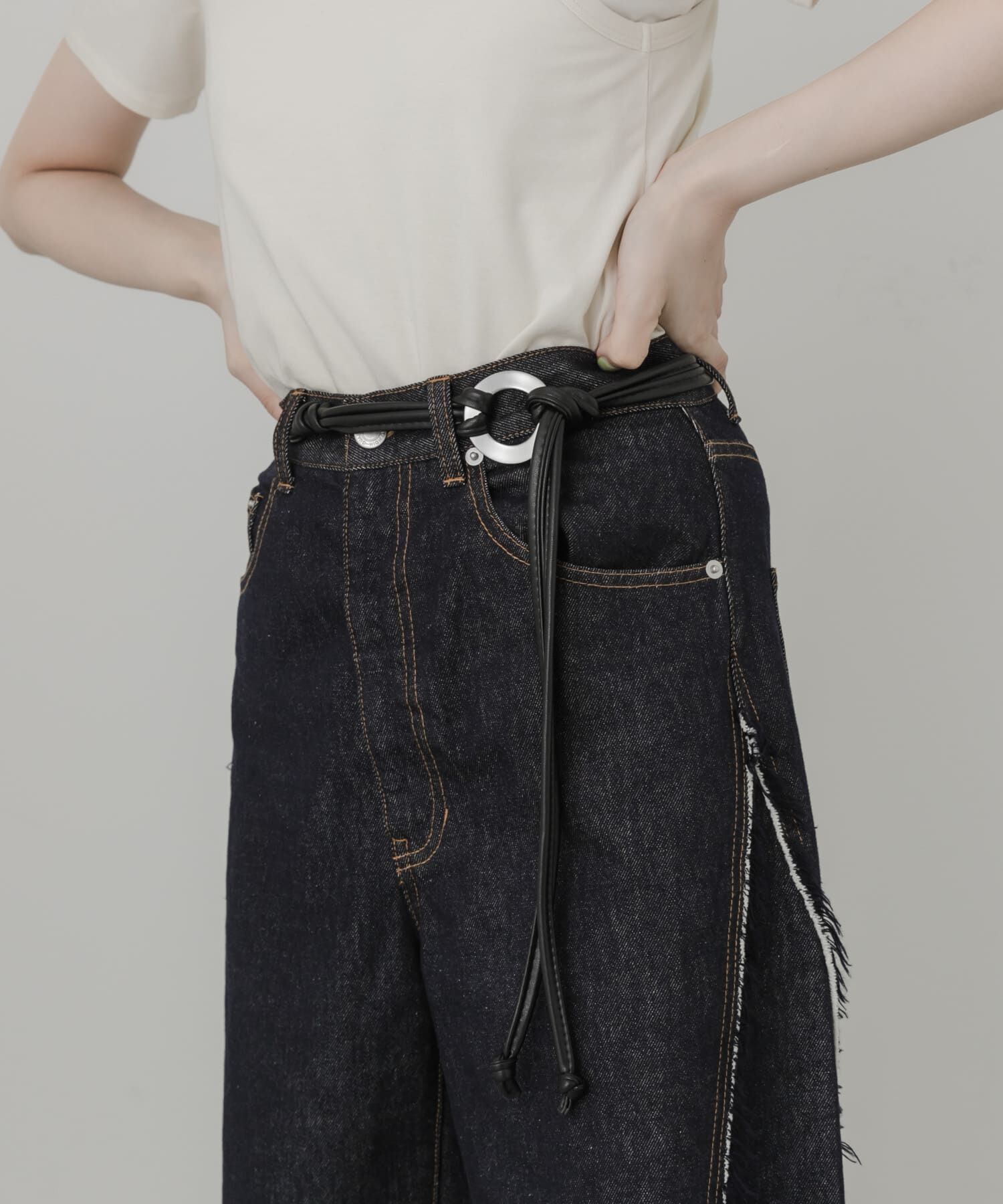 SMELLY「リングコードベルト」|ベルト|