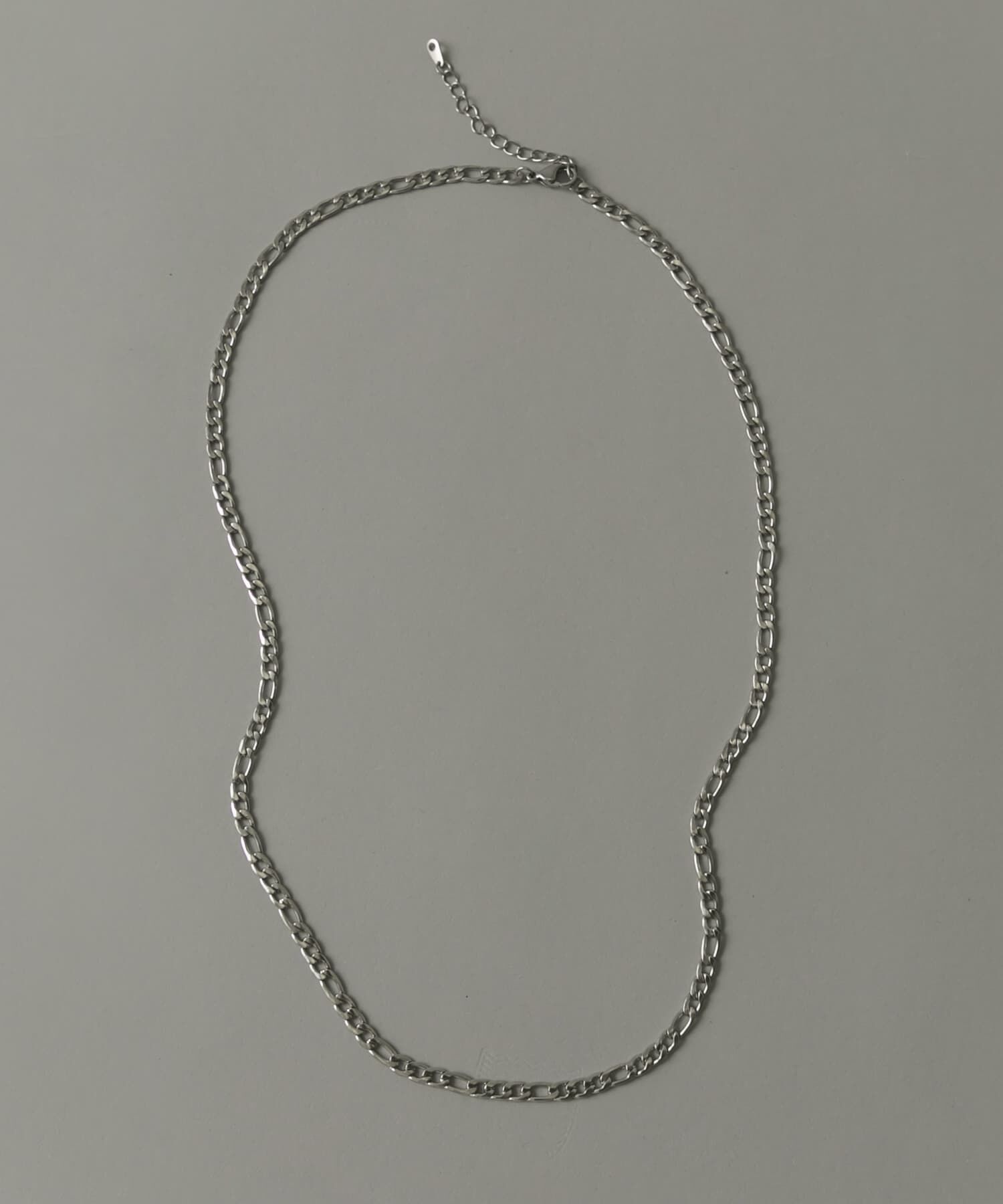 SMELLY「ステンレスフィガロチェーンネックレス」|ネックレス|シルバー
