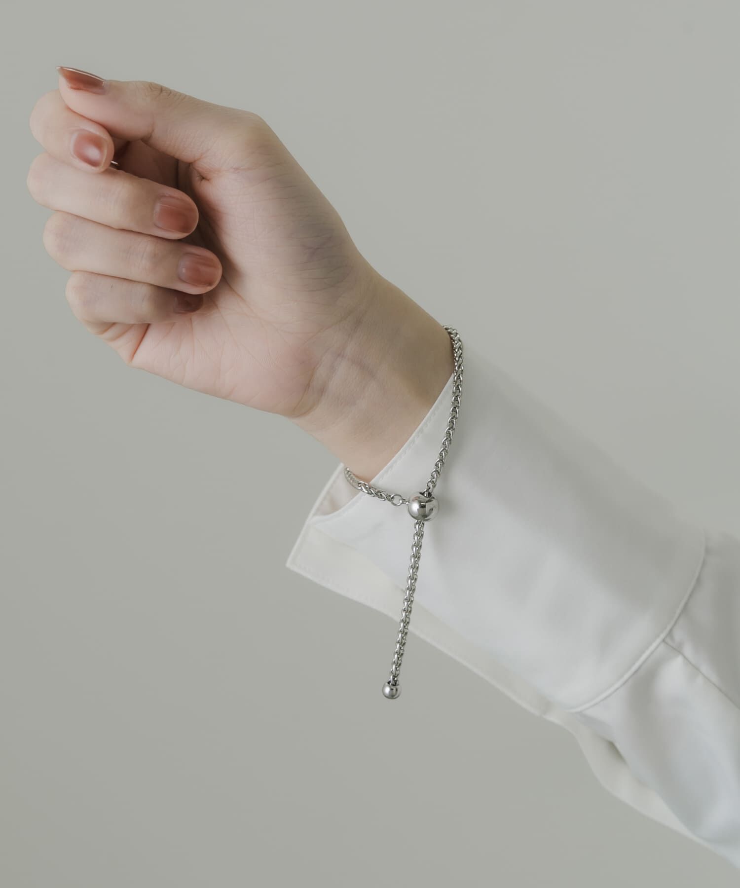 SMELLY「メタルチェーンスライドブレスレット」|ブレスレット・バングル|