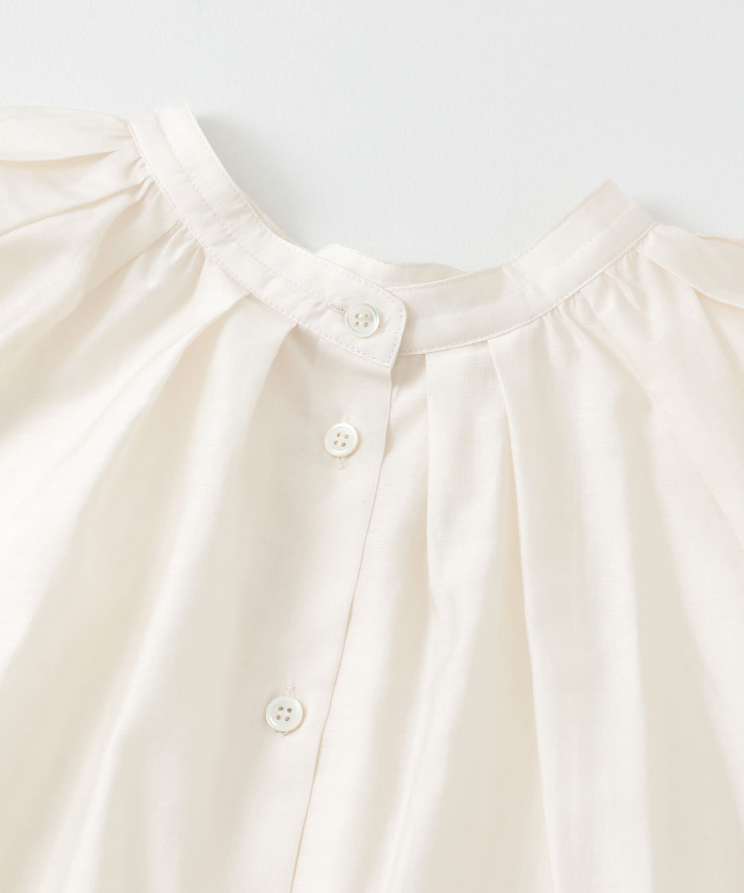 URBAN RESEARCH ROSSO「ランダムタックセミシアーブラウス」|シャツ・ブラウス|