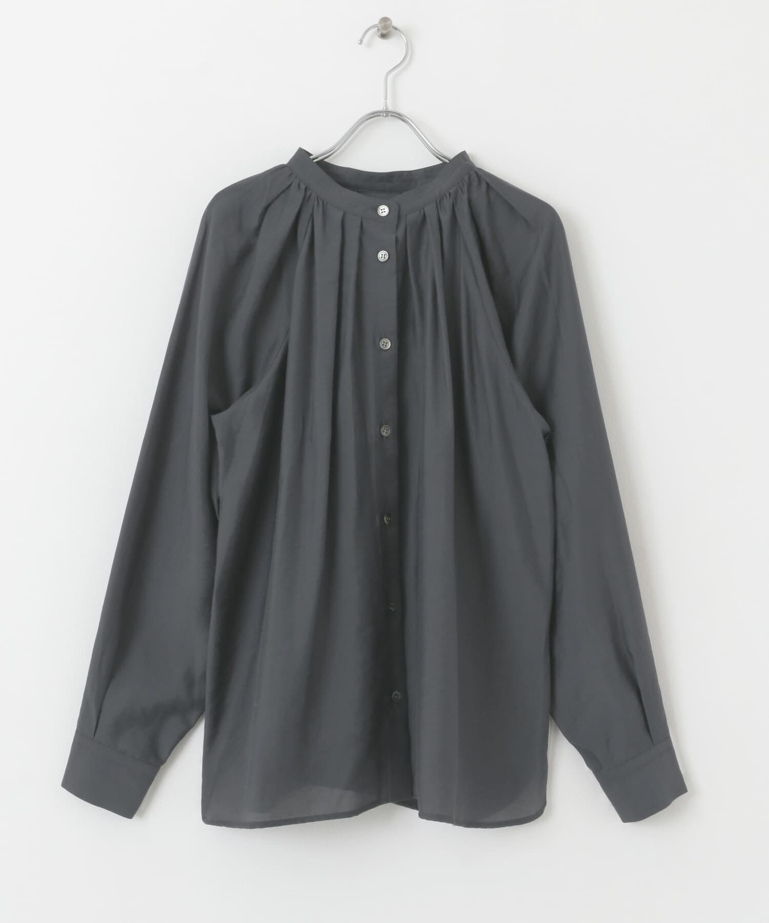 URBAN RESEARCH ROSSO「ランダムタックセミシアーブラウス」|シャツ・ブラウス|