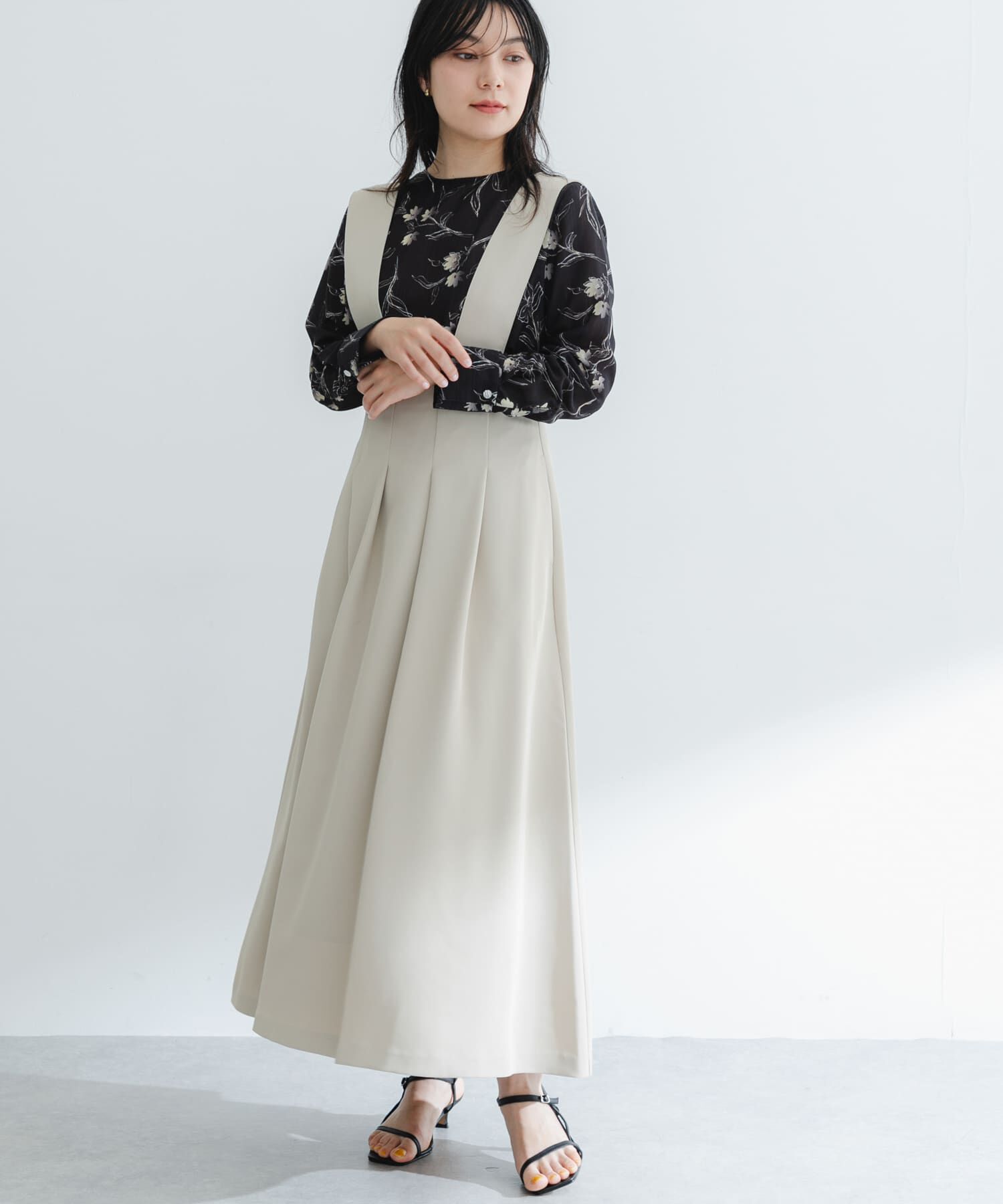 URBAN RESEARCH ROSSO「マルチWAYハイウエストフレアスカート」|スカート|