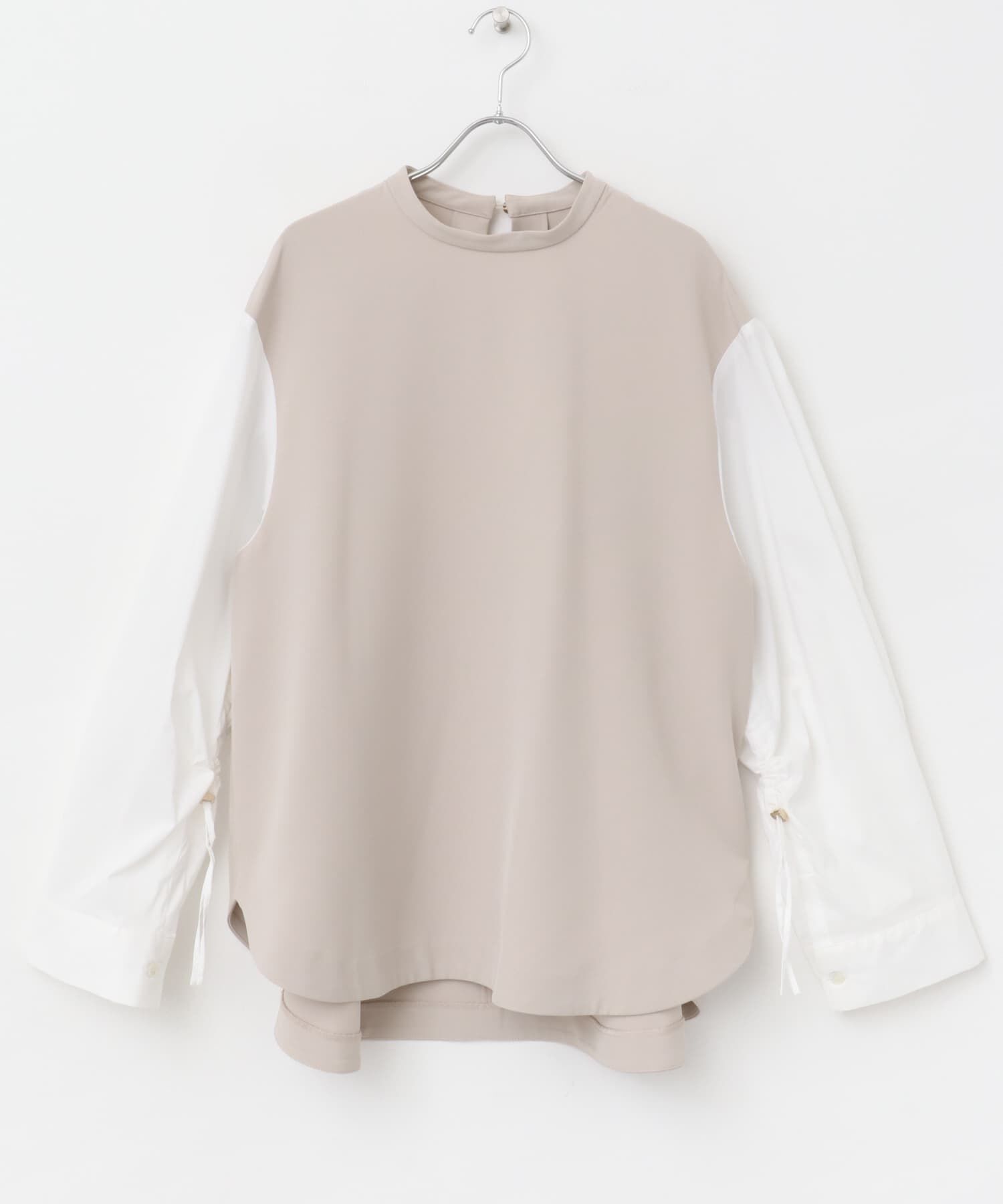 URBAN RESEARCH ROSSO「CHIGNON　シャーリングデザインブラウス」|シャツ・ブラウス|