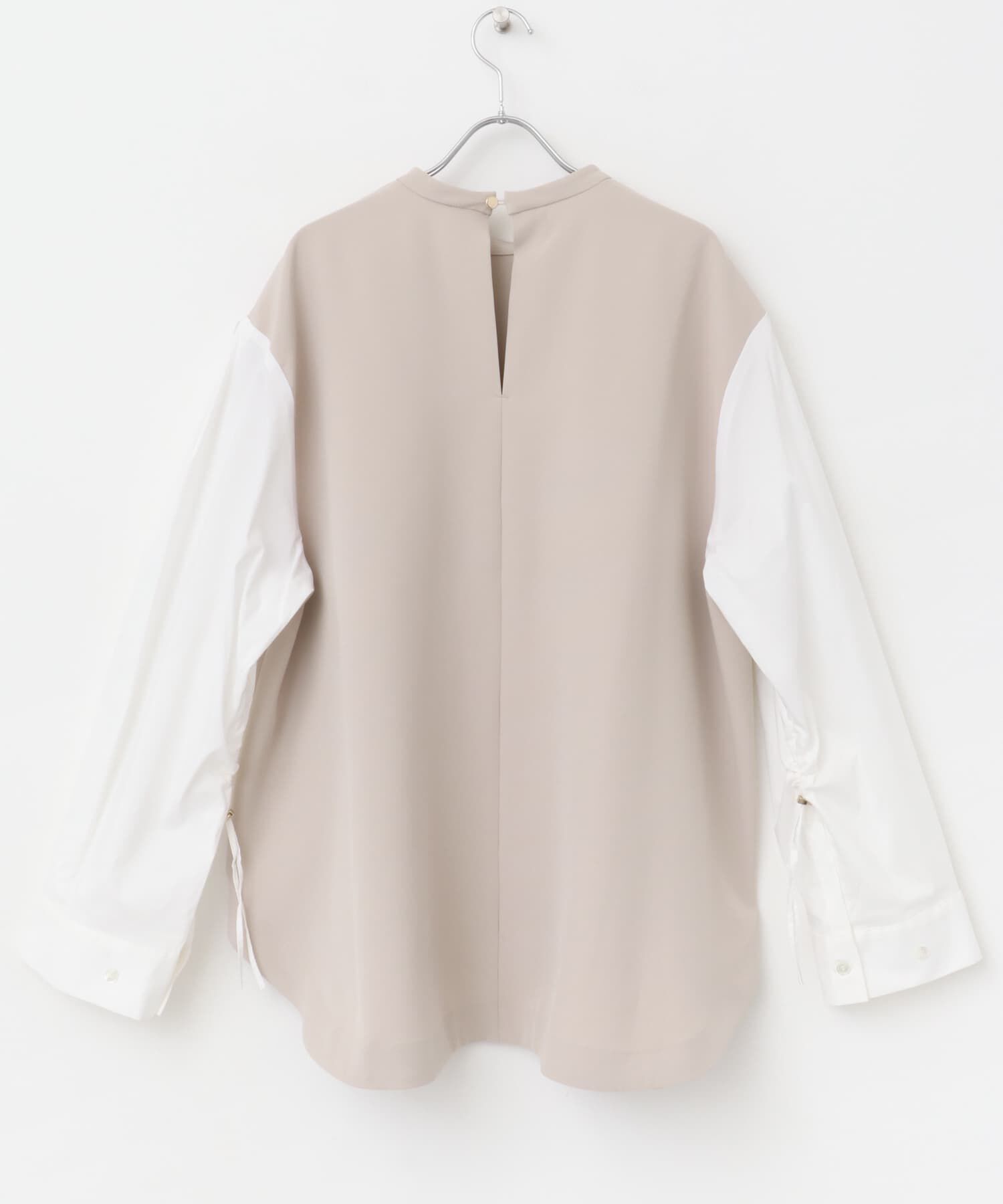 URBAN RESEARCH ROSSO「CHIGNON　シャーリングデザインブラウス」|シャツ・ブラウス|