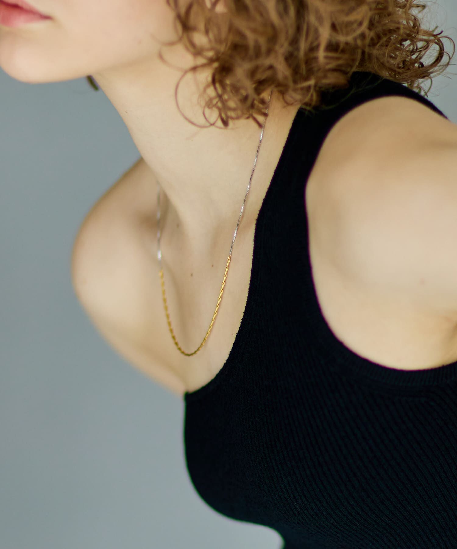 URBAN RESEARCH「decor『デコール』　2色のチェーンネックレス」|ネックレス|