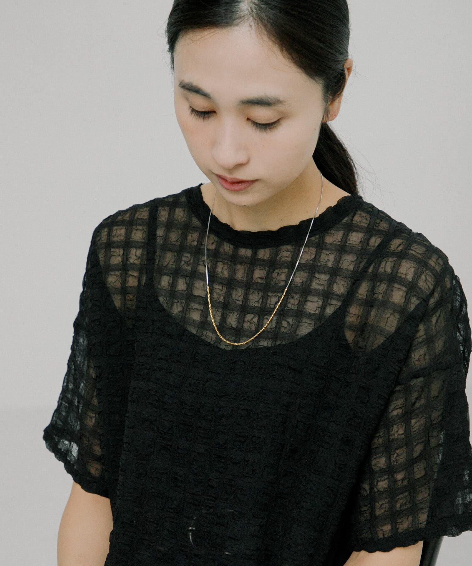 URBAN RESEARCH「decor『デコール』　2色のチェーンネックレス」|ネックレス|