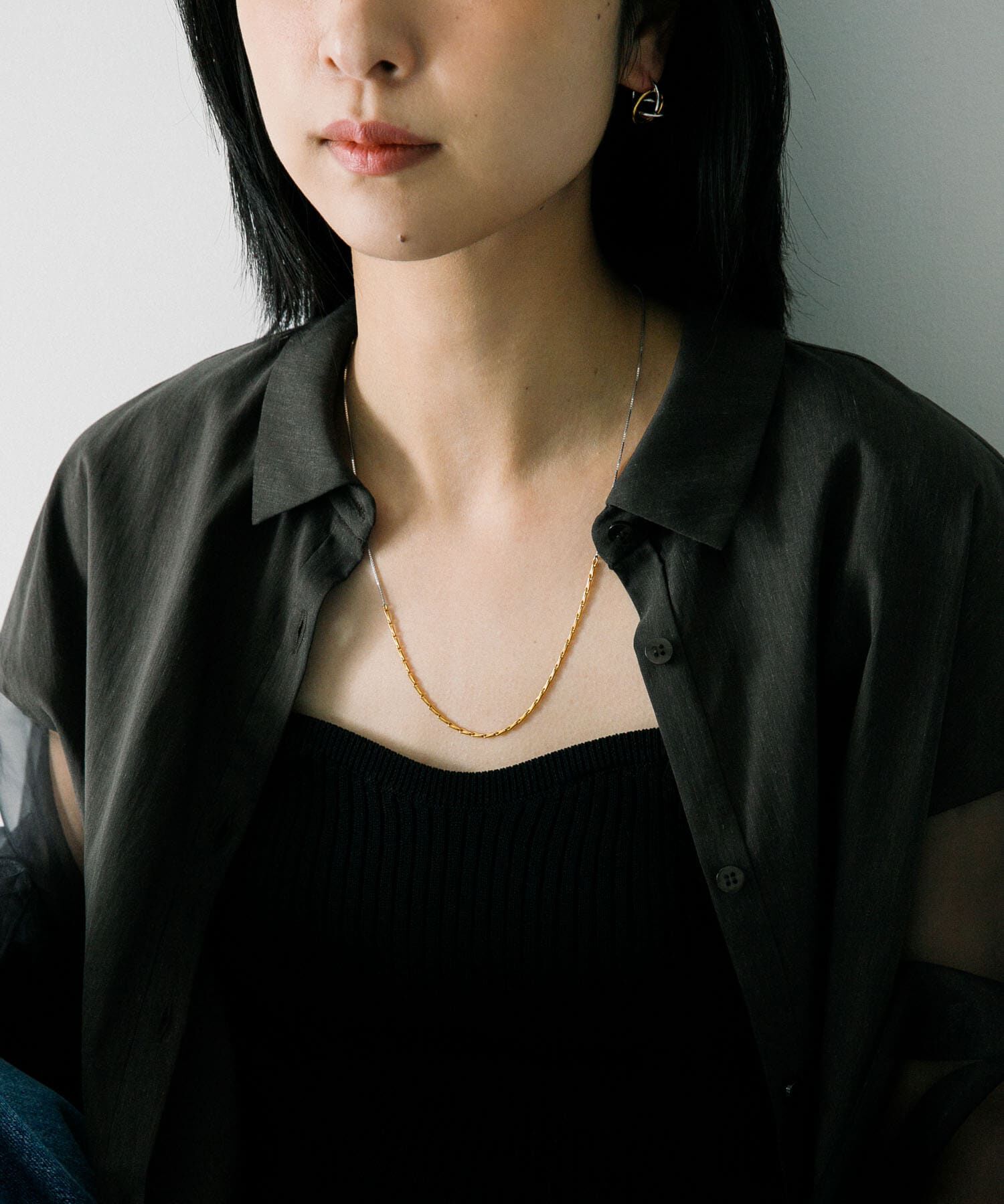 URBAN RESEARCH「decor『デコール』　2色のチェーンネックレス」|ネックレス|