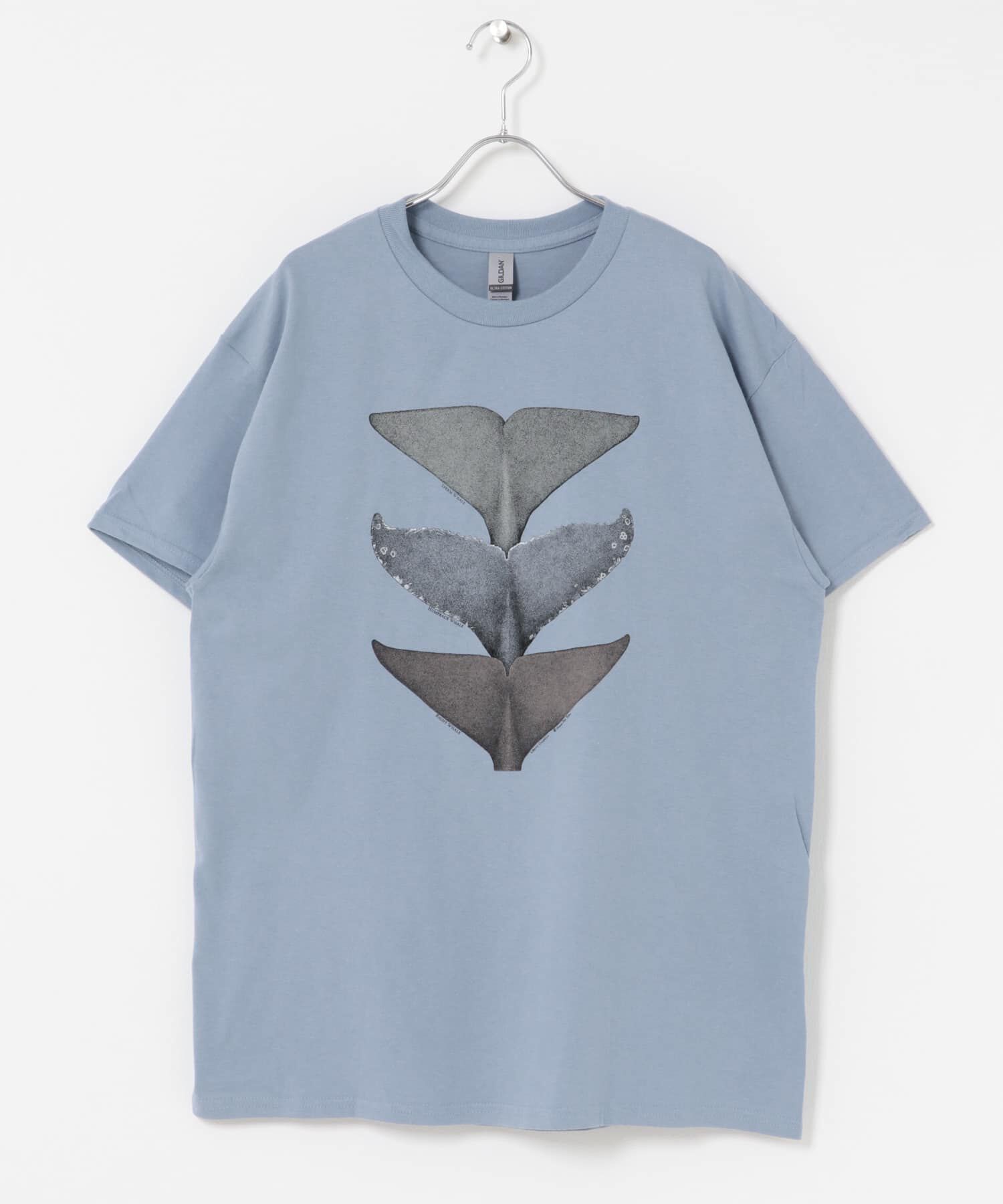 URBAN RESEARCH DOORS「LIBERTY GRAPHICS　Whale Tails」|Tシャツ・カットソー|