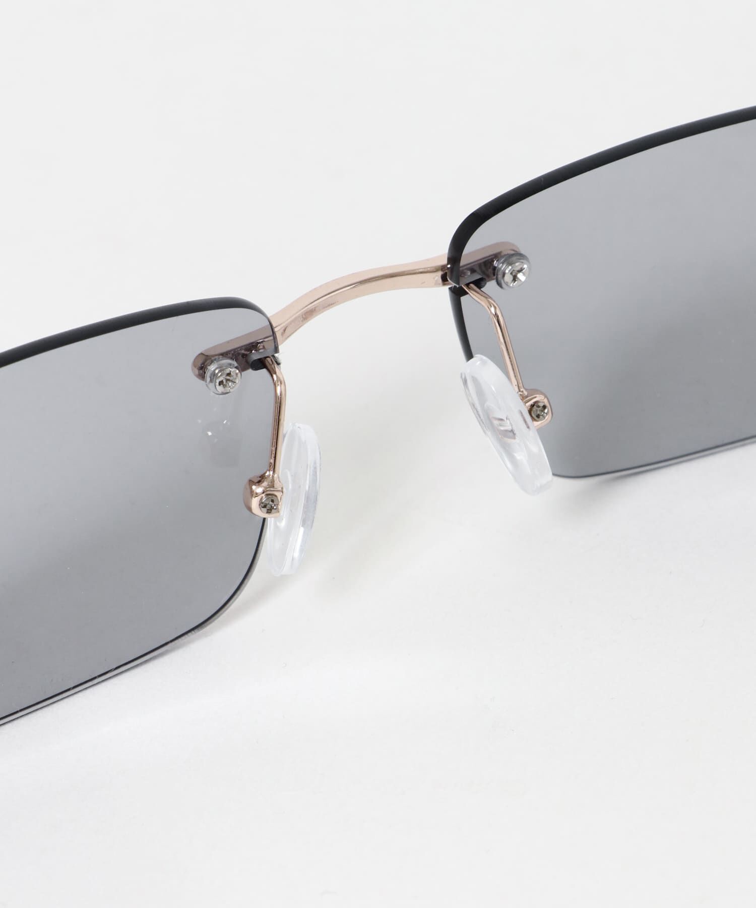 SMELLY「リムレスカラーサングラス」|メガネ|