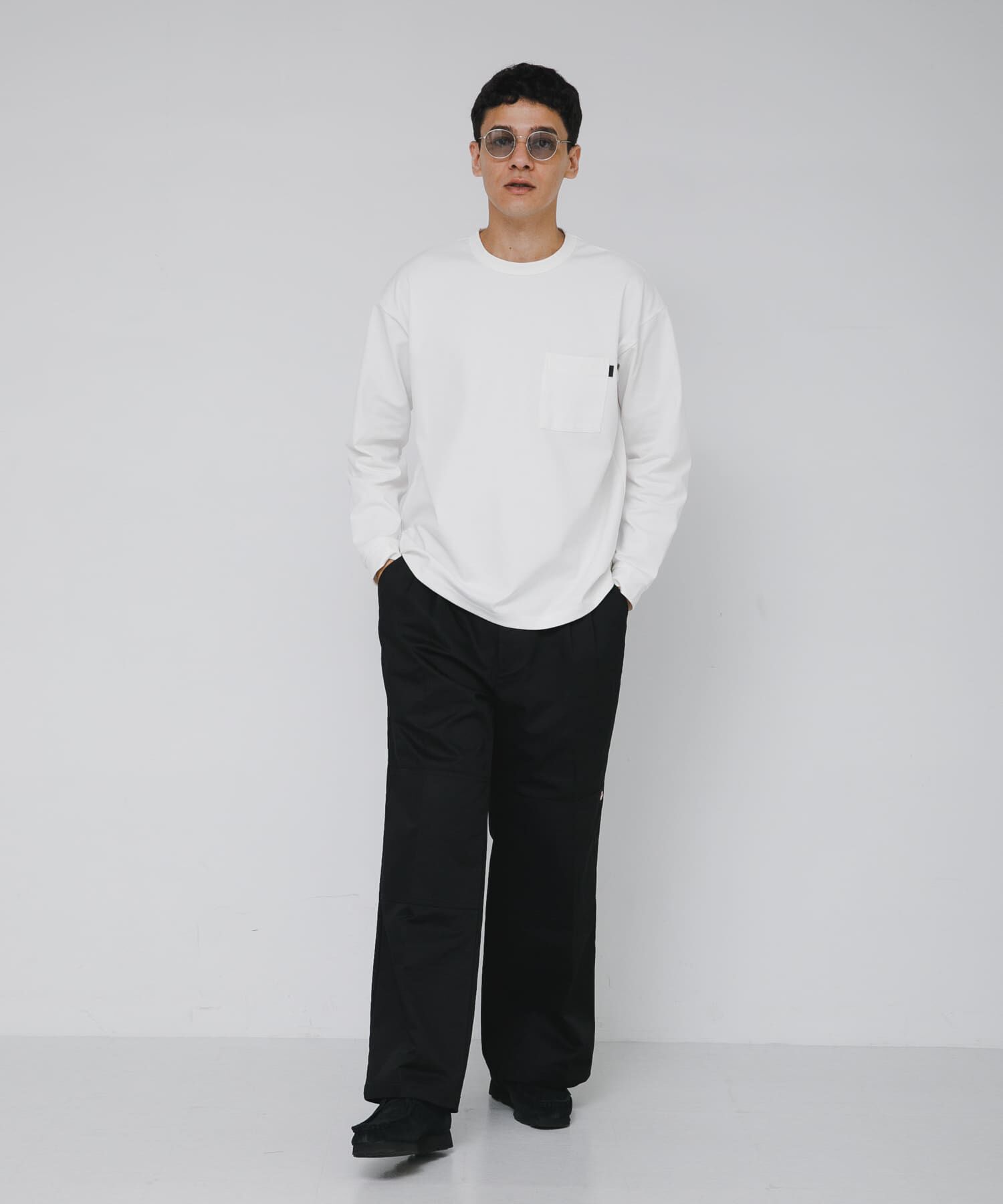 Sonny Label 「ポンチポケット付ロングスリーブTシャツ」|Tシャツ・カットソー|