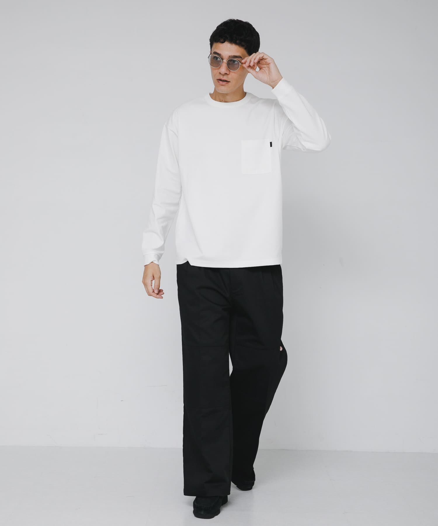 Sonny Label 「ポンチポケット付ロングスリーブTシャツ」|Tシャツ・カットソー|