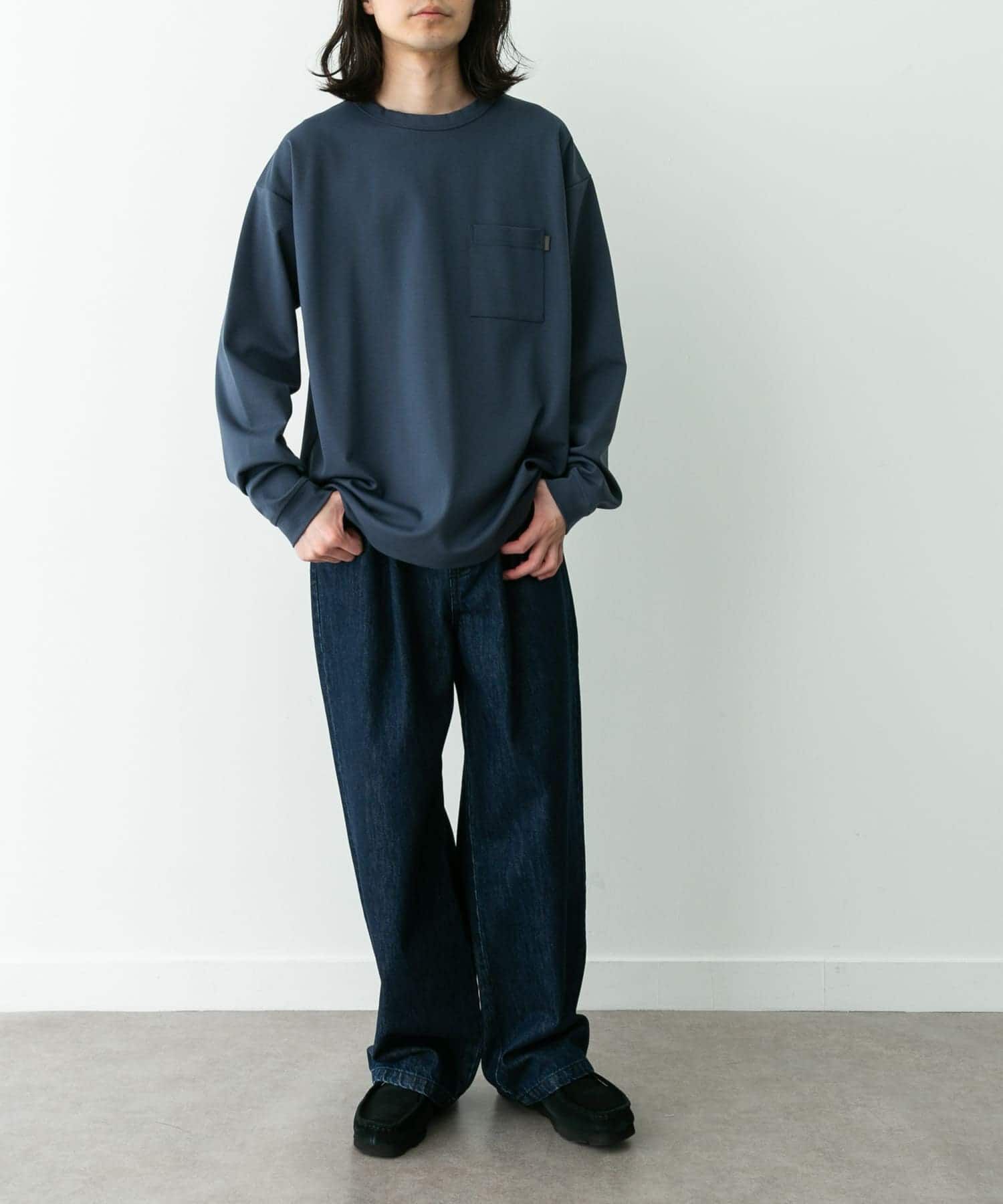 Sonny Label 「ポンチポケット付ロングスリーブTシャツ」|Tシャツ・カットソー|