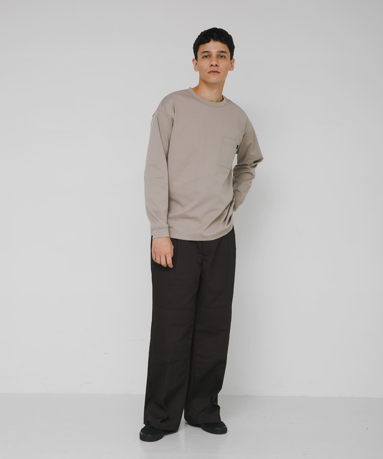 Sonny Label 「ポンチポケット付ロングスリーブTシャツ」|Tシャツ・カットソー|