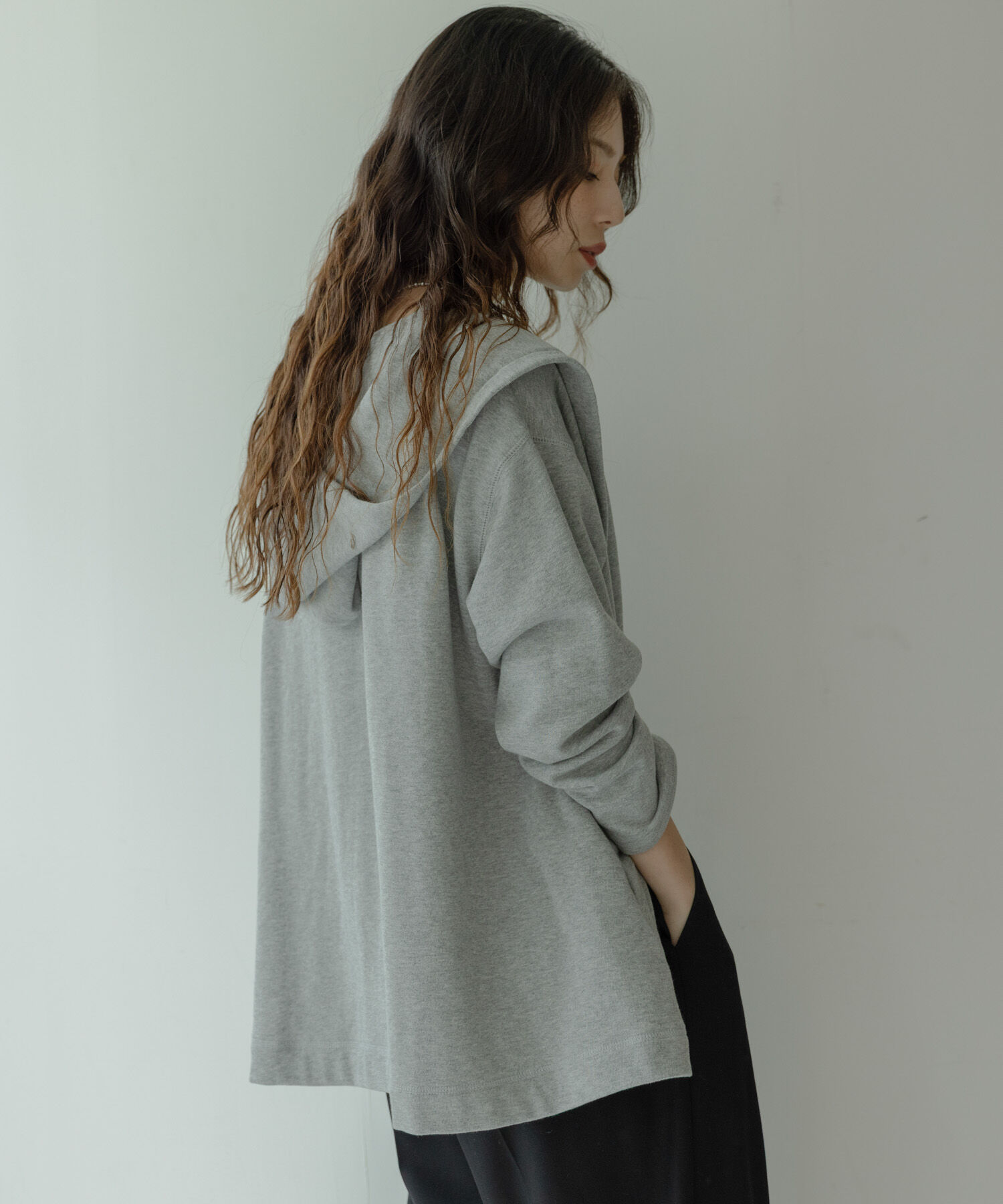 Sonny Label 「裏毛フーディーカーディガン」|カーディガン|